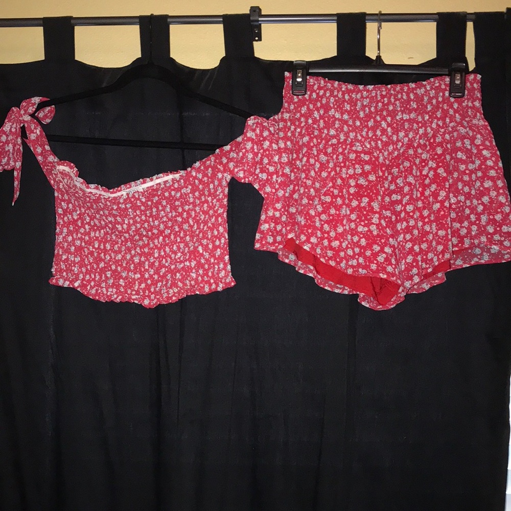 Red White & Blue Two Piece Set
